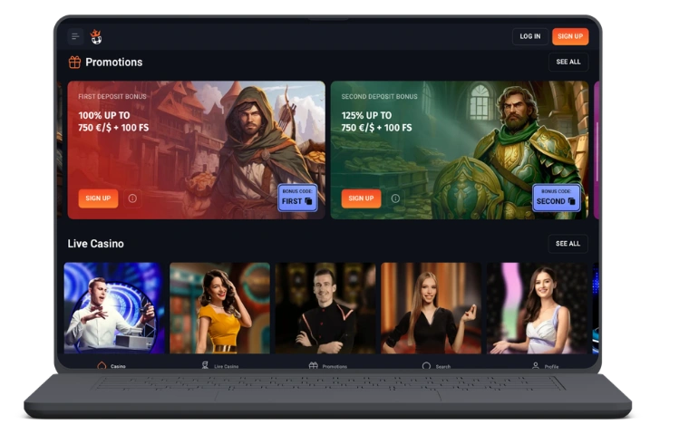 SlotLords Casino login